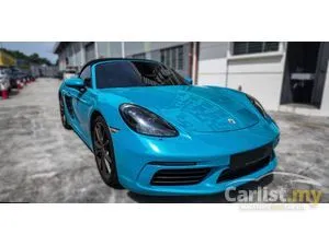 2017 Porsche 718 2.5 Boxster S Convertible