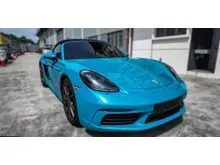 2017 Porsche 718 2.5 Boxster S Convertible