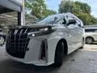 Recon Special Offer 2021 Toyota Alphard 2.5 G S C Package MPV Promotion Month Free Warranty Free tinted wax polish and more