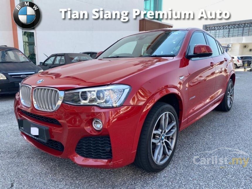 BMW X4 2016 xDrive28i xLine 2.0 in Penang Automatic SUV Red for RM