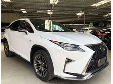 2018 Lexus RX300T 2.0 F-Sport - PAN ROOF/2CAMERA/P.CRASH/HUB/BSM - FULL SPEC - JAPAN