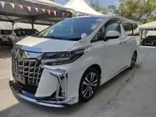 2020 Toyota Alphard 2.5 SC SUNROOF ORI MODELISTA BODYKIT 7 SHAPE LIGHT LED GOOD CONDITION UNREG20