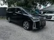 Recon 2021 Toyota Alphard 2.5 SC Package MPV JBL 360CAM SUNROOF DIM BSM
