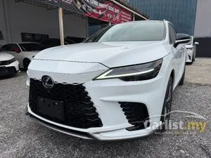 2024 Lexus RX 350 2.4 F SPORT PANAROMIC ROOF 4CAMERA HUD DIM BSM REAR ELECTRIC SEAT GRADE 5A 15K MILEAGE JAPAN EDITION