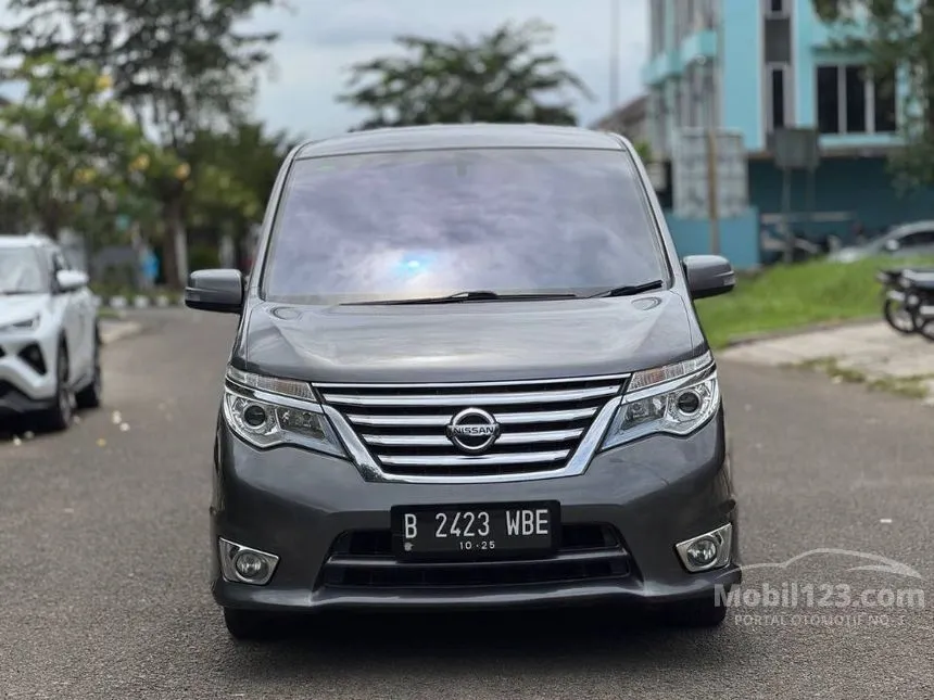 Jual Mobil Nissan Serena 2015 Highway Star 2.0 di DKI Jakarta Automatic MPV Abu