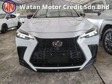 2022 Lexus NX 350 2.4 CC F Sport UNREG,FULLSPEX,SPECIAL SPORT EXHAUST,PANAROMIC ROOF,360 CAMERA,HUD,BSM,DIM,KEYLESS POWER BOOT,PRE CRASH&ETC,FREE GIFT