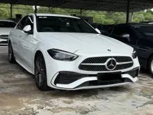 2023 Mercedes-Benz C200 1.5 /AMG BODY KIT /64 AMBIENCE LIGHT / RECON