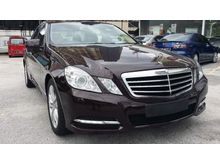 2012 Mercedes-Benz E250 Panoramic Roof Unregister