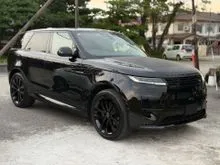 [FIRST Editions, Full Black, Japan unreg, New Car was Rm 1.75m now big Offer] 2023 Land Rover Range Rover Sport 3.0 SUV