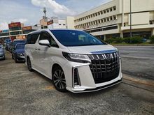 { NEW FACELIFT, FULL SPEC } 3-YEAR WARRANTY-2018 Toyota Alphard 2.5 SC* GENUINE MILEAGE, HIGHEST GRADE CAR, HIGHEST LOAN* TOYOTA VELLFIRE