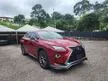 Recon 2018 Lexus RX300 2.0 F Sport SUV (4WD) - TRD Body Kit, Side & Rear Camera, Head Up Display - Cars for sale