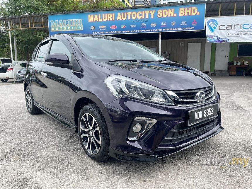 used ready stock,full service under warranty,keyless,leather seat,touch player,gps,reverse camera,original condition-2019 perodua myvi 1.5 a av hatchback - cars for sale