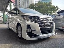 2015 TOYOTA ALPHARD 2.5 (A) SA SPEC WITH MODELISTA BODY KIT