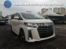 2019 Toyota Alphard 2.5 SC MPV 3EYE LED FULL LEATHER SEATS/PRE CRASH/PILOT SEATS/POWER BOOT UNREG