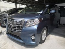 2017 Toyota Alphard 2.5 X/FREE 5 YEARS WARRANTY/PRE CRASH