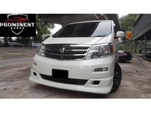 Toyota Alphard 3.0 MZG FULL SPEC 2007,FULL LEATHER SEATS,7 SEATER,SUN MOON ROOF,FRONT&REAR DVD PLAYERS,POWER BOOT,FULL BODY KIT,ONE DOCTOR OWNER