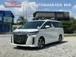 Recon Top Condition with SUNROOF 2021 Toyota Alphard 2.5 G S C Package MPV