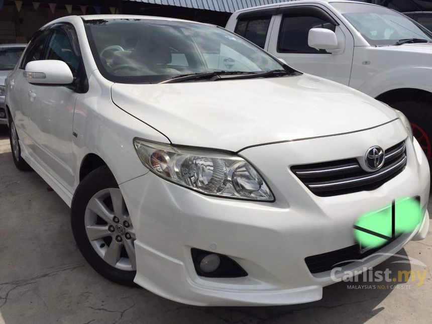 Toyota Corolla Altis 2008 E 1 6 In Kuala Lumpur Automatic Sedan White For Rm 37 800 3886298 Carlist My