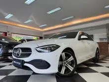2024 Mercedes-Benz C200 1.5 Avantgarde Line Sedan [Km1.000] Reg 2025 White On Black Speedo Digital PBD ATPM Wrnty5Thn #AUTOHIGH #BEST OFFER