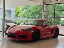 2022 Porsche 718 2.0 Cayman Sport Design UNREG ( BOSE , CHRONO , PASM , MATRIX PDLS PLUS , ADAPTIVE CRUISE CONTROL )