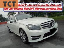 2012 Mercedes-Benz C200 CGI 1.8 AMG Hot limited unit ~Good condition 99% like new~