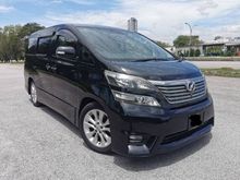 2011 Toyota VELLFIRE 3.5 V L (A) Pilot Seat 3P DOOR