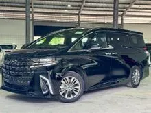 2025 Toyota Alphard 2.5 Z HUD/ UNIVERSAL STEP / TOYOTA SAFETY SENSE / SUNROOF / BSM / DIM