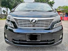 2010 Toyota Vellfire 3.5 V L Edition MPV -- WELL MAINTAINED --