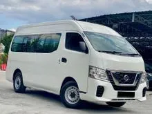 2019 Nissan NV350 Urvan 2.5 Van Window-Van 15-seater