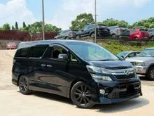 2013 Toyota Vellfire 2.4 X MPV AUTO/ GOLDEN EYES HEADLAMP/ SMOOTH ENGINE DAN GEARBOX/ FREE WARRANTY UP TO 5 TAHUN/ ALCANTARA 7 SEATED/ FREE FULL TANK