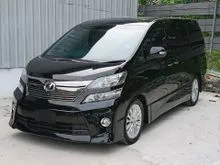 2012 Toyota Vellfire 3.5 ZG MPV