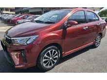 2022 PERODUA BEZZA 1.3 A - 1300 X PREMIUM 1.3L FACELIFT (AT) (SEDAN) (KEADAAN BAIK) GARNET RED - METALLIC 66,000KMS