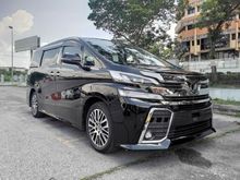 2017 Toyota Vellfire 2.5 Z G (JBL-4 CAMERA-PRE-CRASH-5 YR WARRANTY)