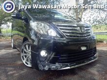 2012 TOYOTA ALPHARD 2.4 SC FULL SPEC LEATHER PILOT SEAT RECON UNREG