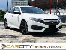 Y 2017 Honda Civic 1.5 TC VTEC Premium Sedan FULL SERVICE RECORD 61K MILEAGE TIPTOP CONDITION