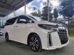 Recon 2022 Toyota Alphard 2.5 G SC MPV SUNROOF DIM BSM LOW MILEAGE UNREG