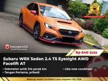 2023 Subaru WRX 2.4 TS Eyesight Sedan  AWD Facelift AT Orange [ LOW KM 3RB ]