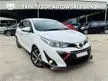 Used 2020 Toyota Yaris 1.5 G FULL SPEC, UNDER WARRANTY, FULL SERVICE RECORD, PUSH START, SURROUND CAMERA, MUST VIEW, OFFER RAMADHAN