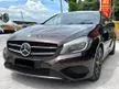 Used 2015/2018 Mercedes-Benz A180 1.6 Urban Line Hatchback BlueEFFICIENCY SE W176 CBU (LOAN KEDAI/CREDIT/BANK) - Cars for sale