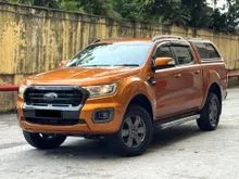 2020 Ford Ranger 2.0 Wildtrak High Rider Dual Cab Pickup / 14 DAY GUARANTEE REPAIR / LEATHER SEAT / PUSH START / KEY LESS / CANOPY /