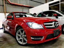 2013 UNREG MERCEDES BENZ C180 1.8 COUPE AMG SPORT ((( 3 YEAR WARRANTY ))) JAPAN SPEC