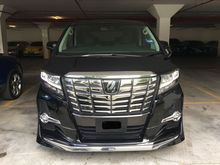 2016 Toyota Alphard 2.5 SC with Original Modellista Bodykit
