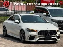 2021 Mercedes-Benz AMG CLA45 2.0 S 4MATIC+ LEATHER SEAT 10K KM 5YRS WARRANTY