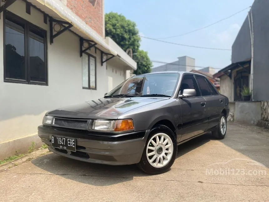 Jual Mobil Mazda 323 1991 1.6 di DKI Jakarta Manual Sedan Abu