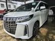 Recon 2019 Toyota Alphard 2.5 SC Unregistered with 5 YEARS Warranty