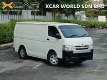 2017 TOYOTA HIACE PANEL VAN 2.5 DIESEL (M)  * 1 YEAR WARRANTY * *GUARANTEE No Accident/No Total Lost/No Flood & 5 Day Money back Guarantee*