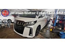 2018 Toyota Alphard 2.5 SC LED UNREG,LESS 50 SST,TRUE YEAR,FULLSPEC,PILOT SEAT,LEATHER,SUNROOF,PRE CRASH,360 CAM,DVD & ETC,FREE 2 YRS WARRANTY &GIFTSS