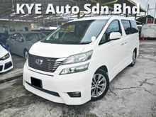 2010/2013 Toyota Vellfire 2.4 Z Platinum MPV