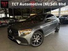 2022 Mercedes-Benz GLC300 2.0 4MATIC AMG Line COUPE C253 CYCLE AND CARRIAGE FULL SERVICE RECORD 2XK , 360 CAMERA , POWERBOOT , SUNROOF , DIGITAL METER