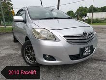*Promosi Penghabis Stok*(Muka3k)(Bulanan 500+)(Percuma Warranty)(Tahun Betul Dibuat 2010)(New Facelift Model)(Toyota Vios 1.5 Auto)(Silver)(Sportrims)
